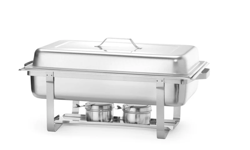 HENDI Chafing Dish Gastronorm 1 / 1 – Kitchen Line – 9 l – 600 × 358 × 295 mm – 2 Stück