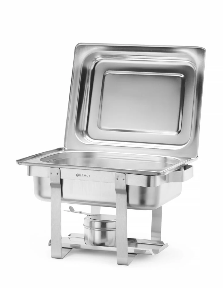 HENDI Chafing Dish Gastronorm 1 / 2 – Kitchen Line – 4,5 l – 385 × 295 × 310 mm