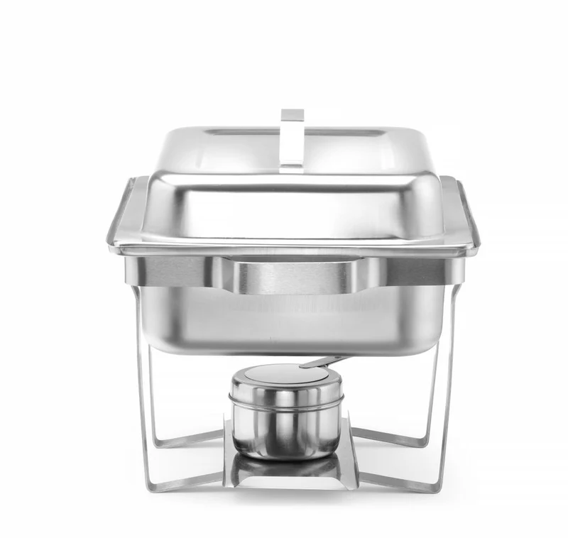 HENDI Chafing Dish Gastronorm 1 / 2 – Kitchen Line – 4,5 l – 385 × 295 × 310 mm