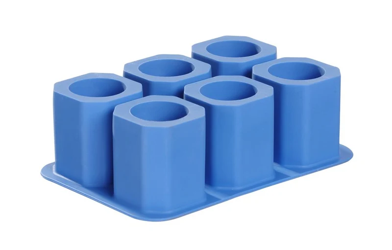 BarUp Eiswürfelform – Shotglas – Blau – 125 × 190 × 60 mm