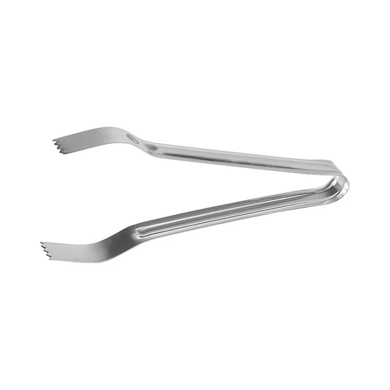 BarUp Eiswürfelzange – Silber – 180 mm – 2 Stück