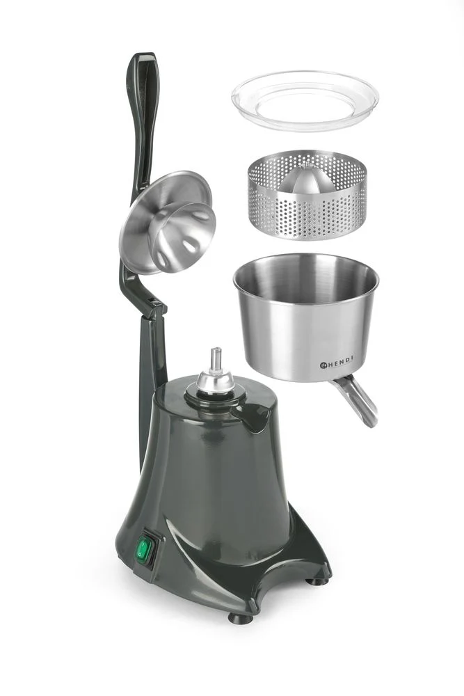 HENDI Zitruspresse elektrisch – 230 V / 230 W – 210 × 330 × 585 mm