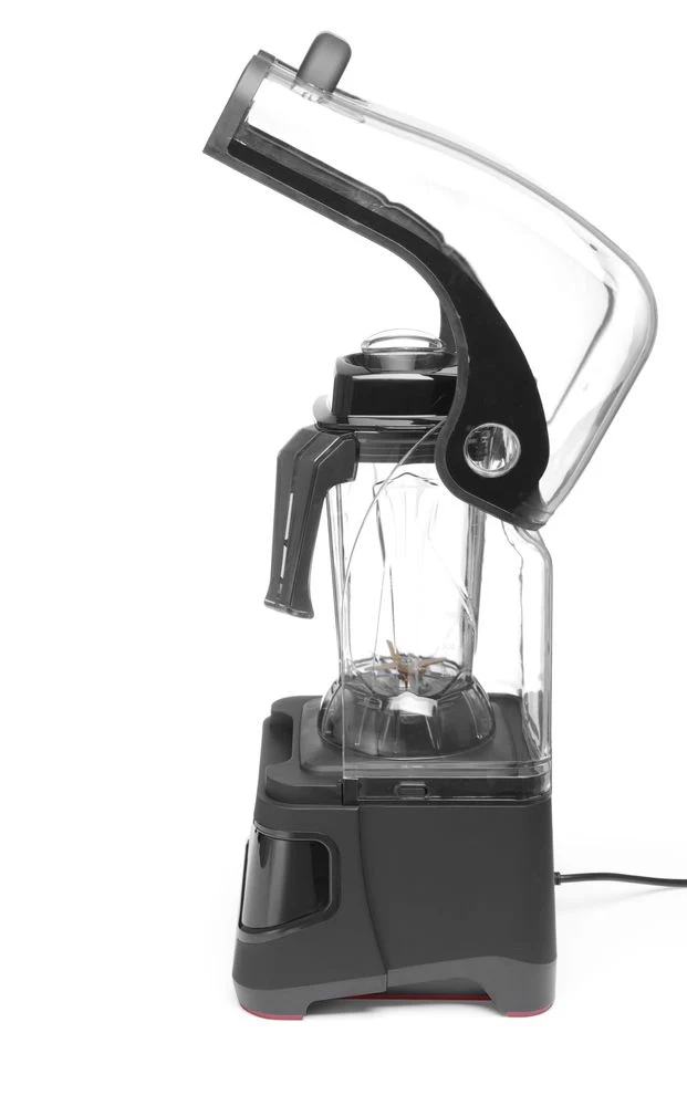HENDI Digitaler Standmixer mit Schallgehäuse – 2,5 l – Schwarz – 230 V / 1680 W – 250 × 300 × 546 mm