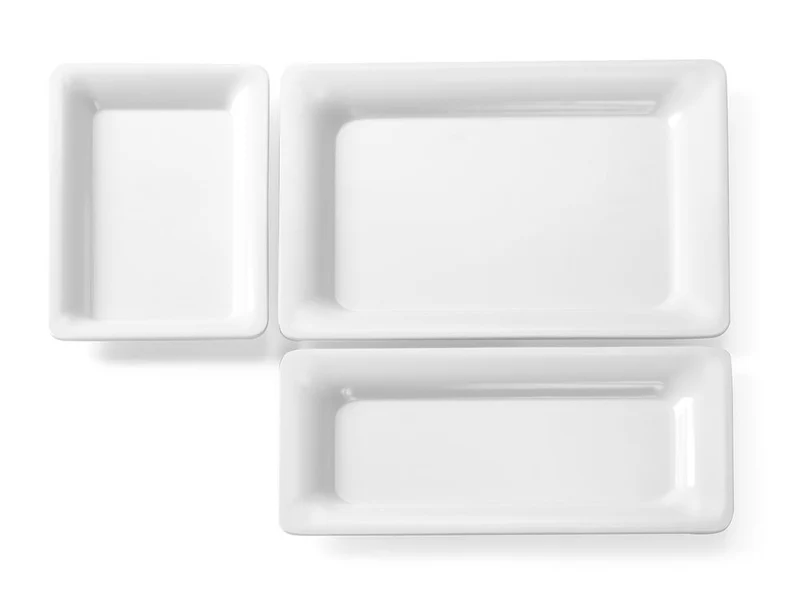 HENDI GN Tablett – GN 2 / 4 – 530 × 163 × 20 mm