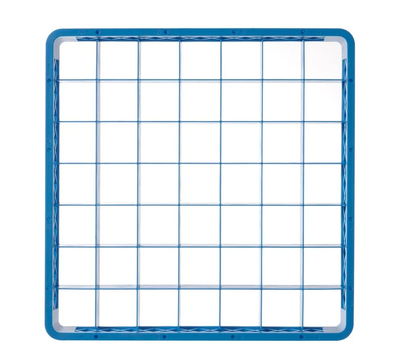 HENDI Aufsatz für Geschirrspülkorb – 49 Fächer 62 × 62 mm – 500 × 500 × 45 mm