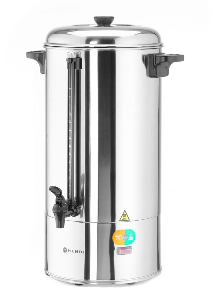 HENDI Perkolatoren einwandig – 16 l – 230 V / 1500 W – 407 × 382 × 595 mm