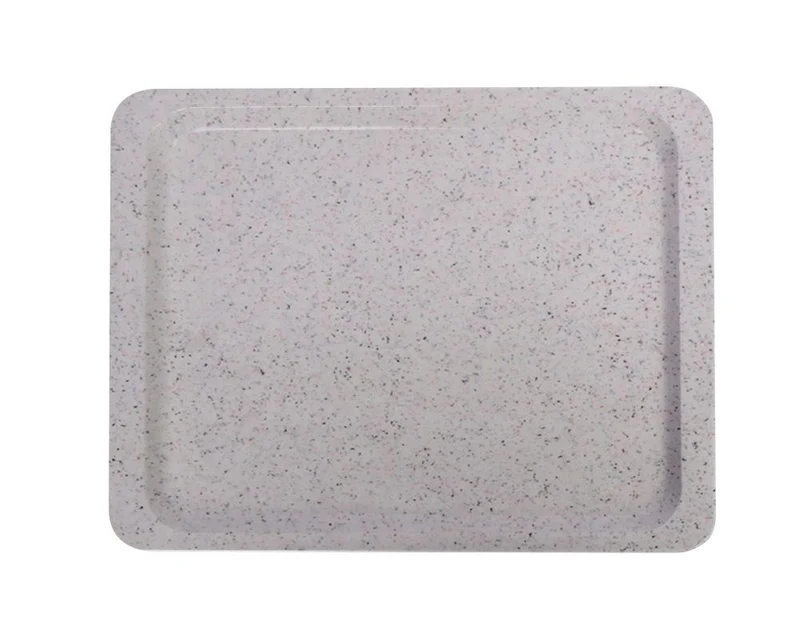 AmerBox Polyestertablett für Selbstbedienungsrestaurants – GN 1 / 2 – Granit – 325 × 265 mm