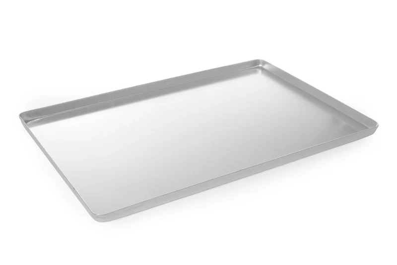 HENDI Auslagetablett für Süsswaren – Silber – 600 × 400 × 20 mm