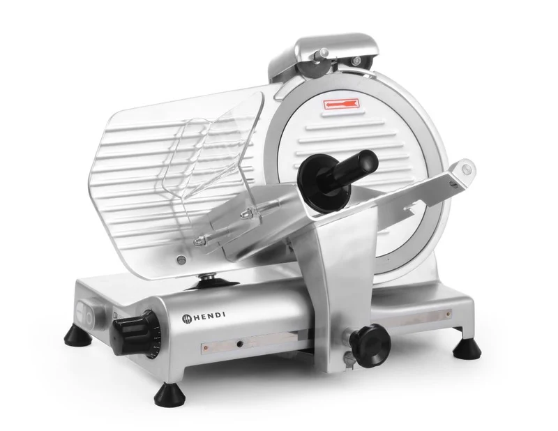 HENDI Aufschnittmaschine Profi Line 250 – Profi Line – 230 V / 320 W – 514 × 484 × 373 mm