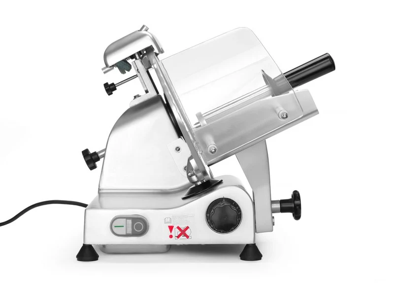 HENDI Aufschnittmaschine Profi Line 250 – Profi Line – 230 V / 320 W – 514 × 484 × 373 mm