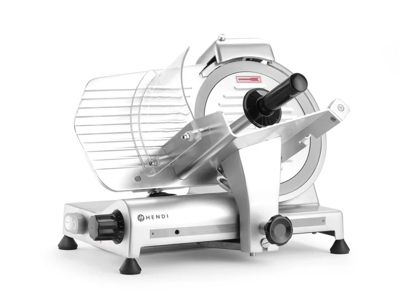 HENDI Aufschnittmaschine Profi Line 250 – Profi Line – 230 V / 320 W – 514 × 484 × 373 mm