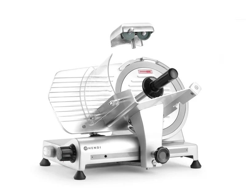 HENDI Aufschnittmaschine Profi Line 250 – Profi Line – 230 V / 320 W – 514 × 484 × 373 mm