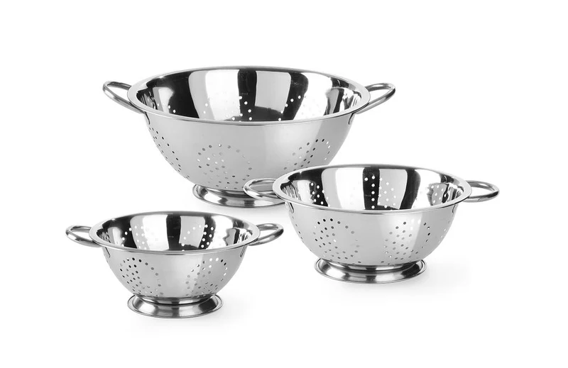 HENDI Seiher Kitchen Line – Kitchen Line – Ø 340 × H 160 mm