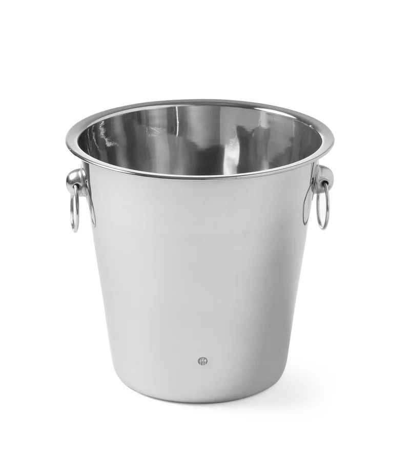 BarUp Champagnerkühler – 3,3 l – Silber – Ø 220 × H 190 mm