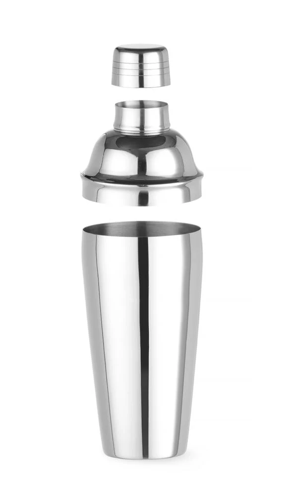 BarUp Cobbler Shaker – 3-teilig – 0,75 l – Ø 80 × H 240 mm