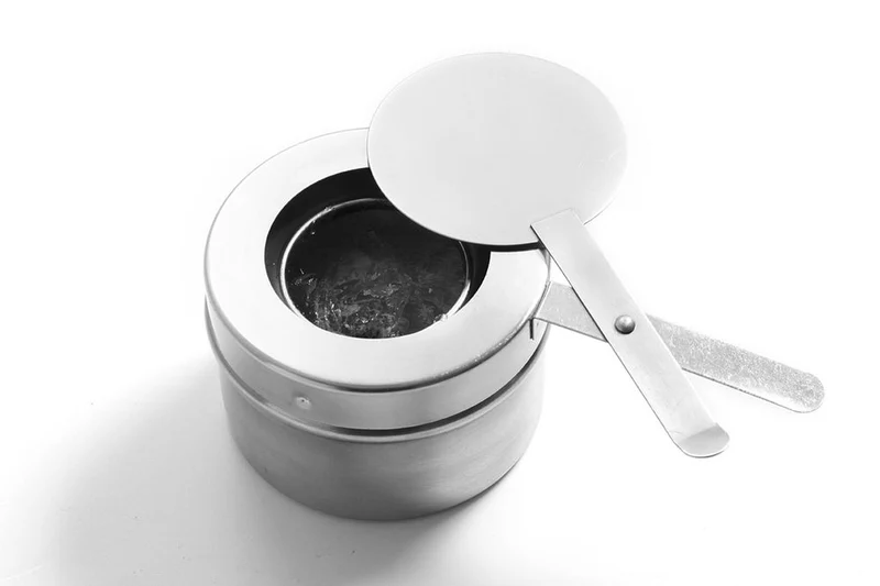 HENDI Behälter für Chafing Dish-Brennpaste – Ø 90 × H 60 mm – 2 Stück