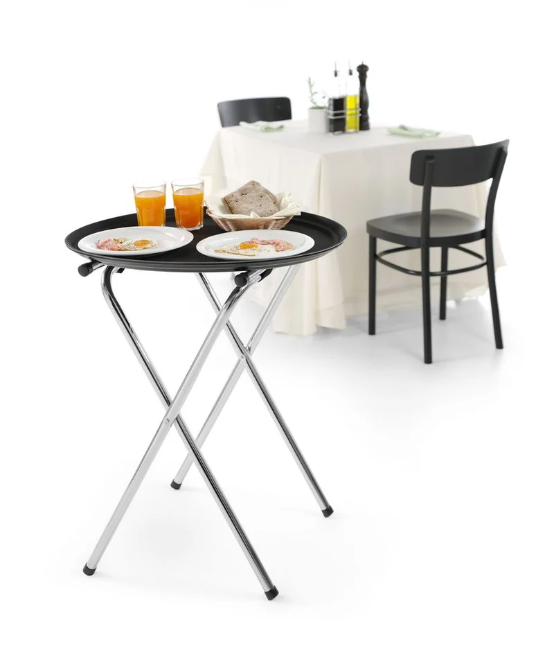 HENDI Zusammenklappbarer Tablettständer – 520 × 410 × 800 mm