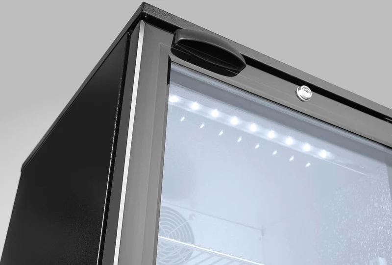 Arktic Kühlschrank hinten mit einer Tür – 86 l – Schwarz – 230 V / 120 W – 500 × 530 × 865 mm