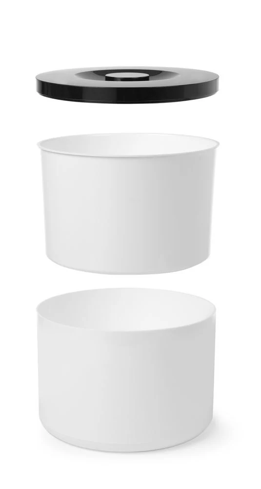 BarUp Eiskübel – 10 l – Weiß – Ø 292 × H 220 mm