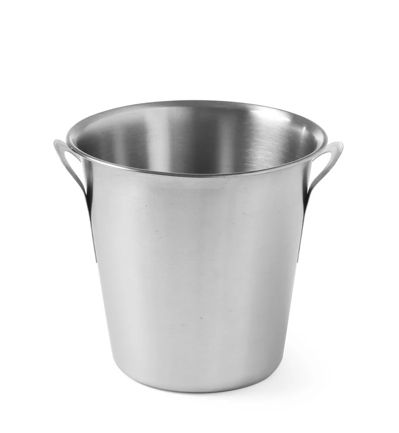 BarUp Champagnerkühler – 3,5 l – Silber – Ø 210 × H 210 mm