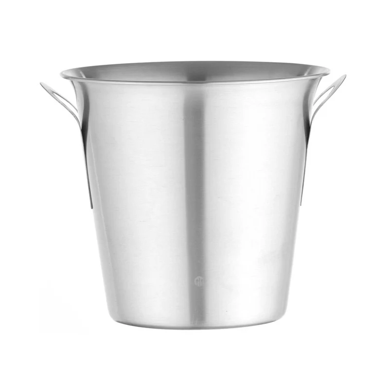 BarUp Champagnerkühler – 3,5 l – Silber – Ø 210 × H 210 mm
