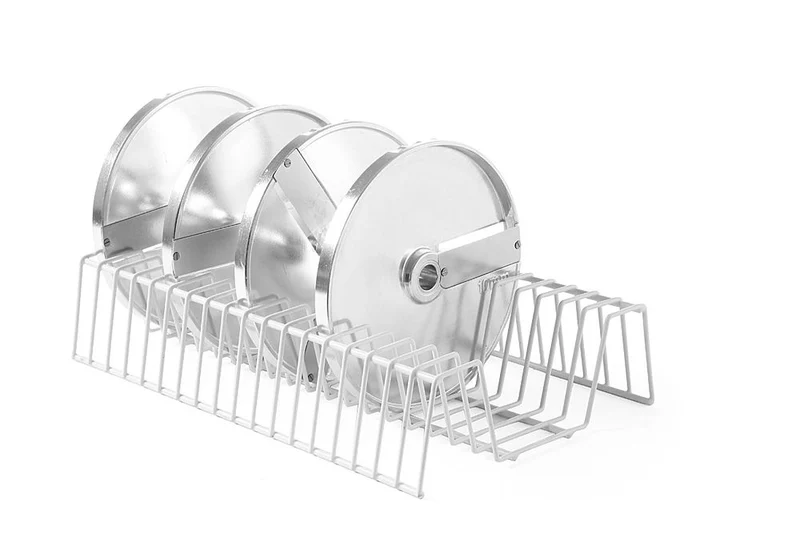 HENDI Gestell für 18 Gemüseschneidscheiben – 400 × 250 × 90 mm