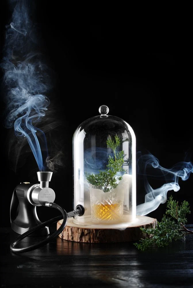 HENDI Glasglosche mit Lüftungsöffnung – Cocktail-Glosche – Ø 130 × H 282 mm