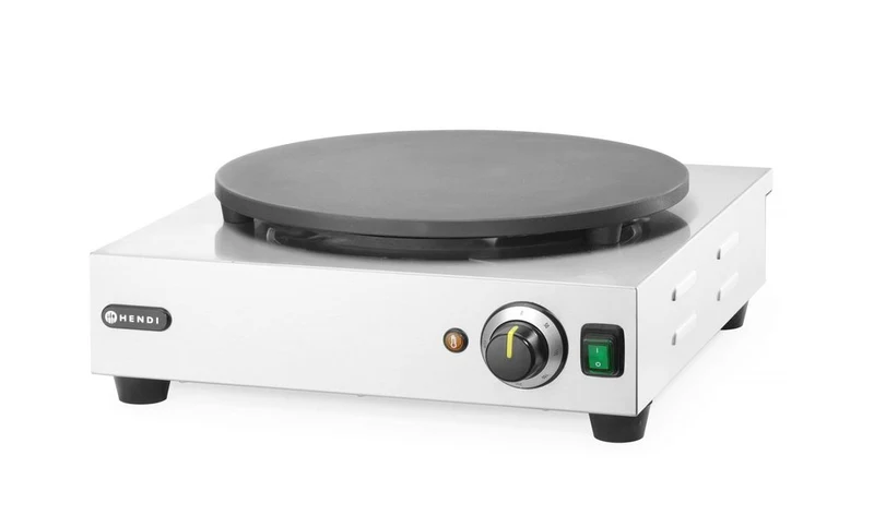 HENDI Crêpe-Platte – 230 V / 3000 W – 458 × 520 × 165 mm
