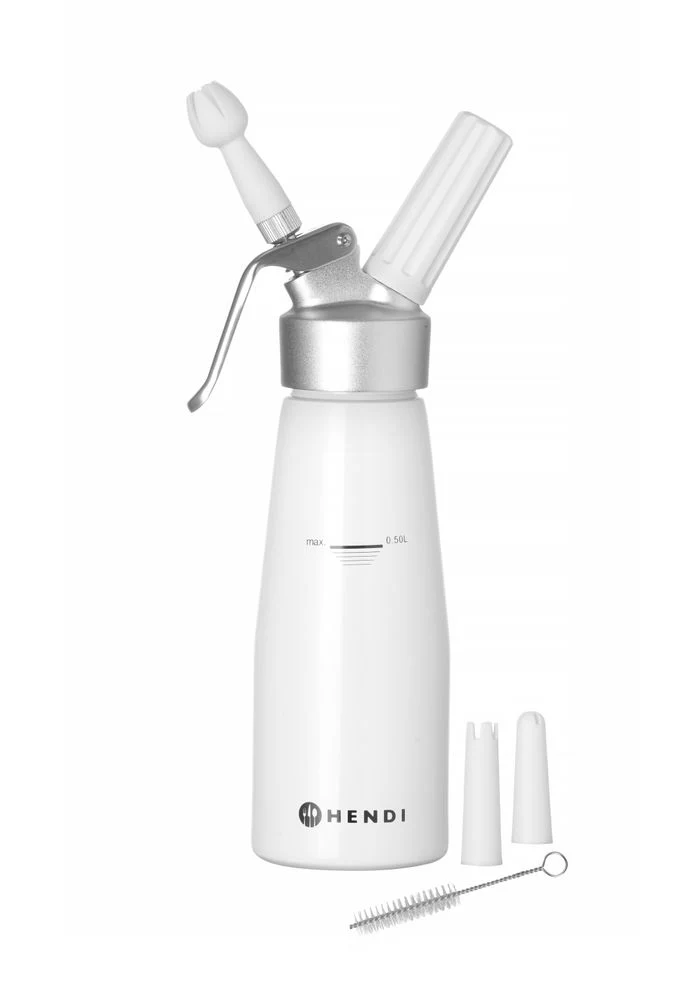 HENDI Sahnespender – Kitchen Line – 0,5 l – Ø 80 × H 260 mm