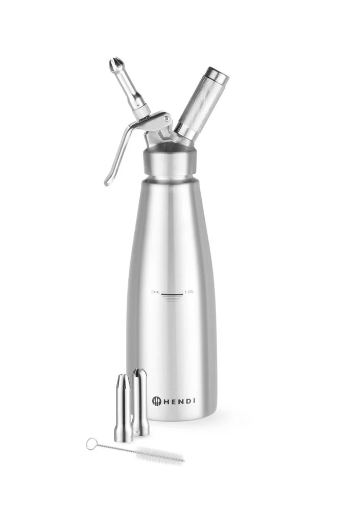 HENDI Sahnespender – Profi Line – 1 l – Ø 98 × H 330 mm
