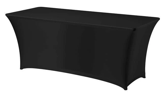 HENDI Tischhusse – rechteckig – Kitchen Line – 810927 – Schwarz – 1500 × 760 × 730 mm