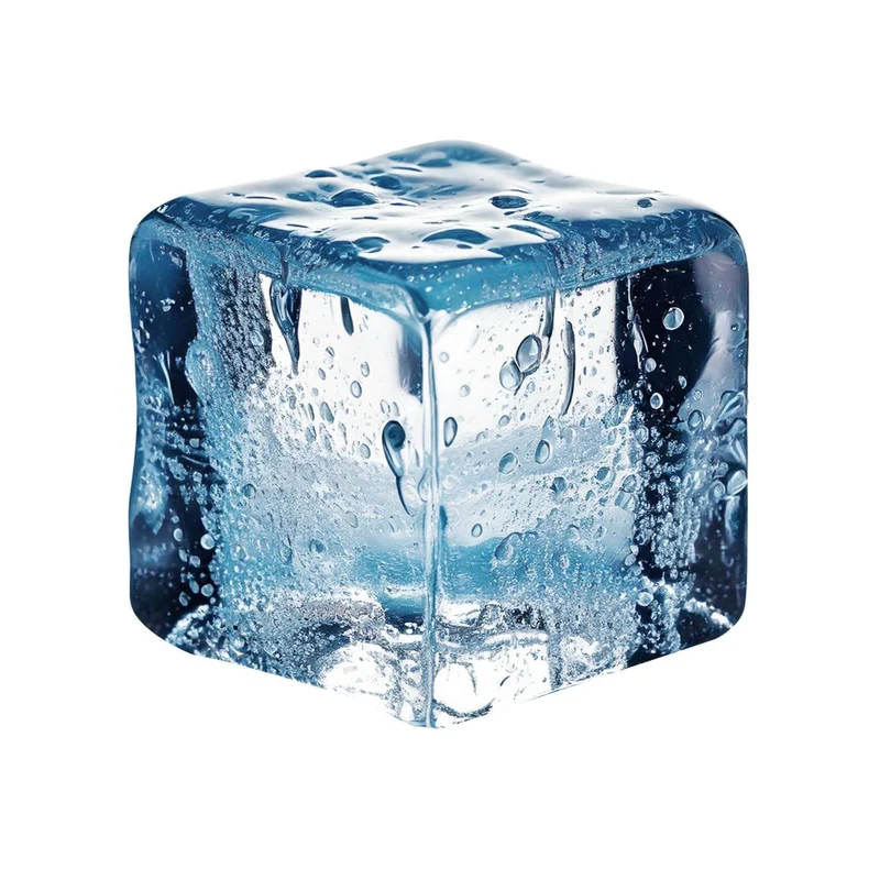 BarUp Eiswürfelform – XL-Würfel – Blau – 170 × 110 × 52 mm