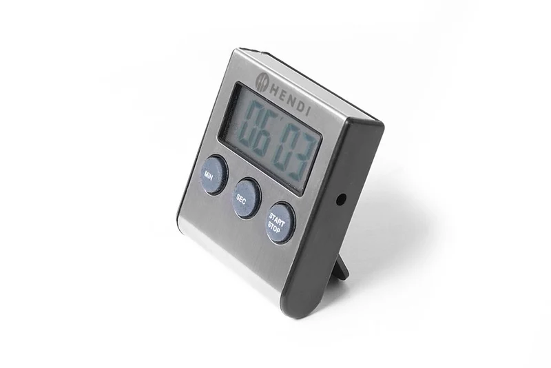 HENDI Digitale Küchenuhr – 65 × 70 × 17 mm