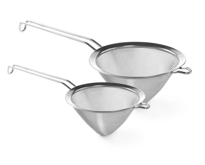 HENDI Spitzsieb – feinmaschig – 415 × 160 × 105 mm