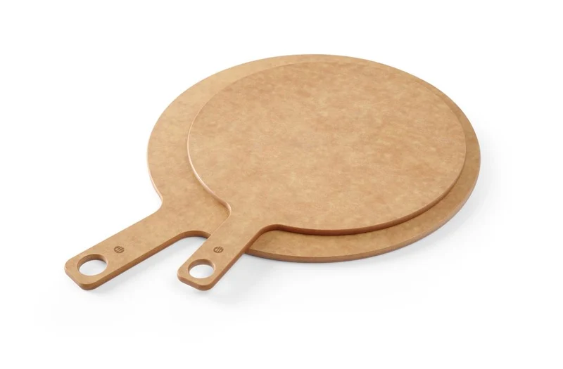 HENDI Pizzabrett mit Griff – Ø 305 × H 6 mm