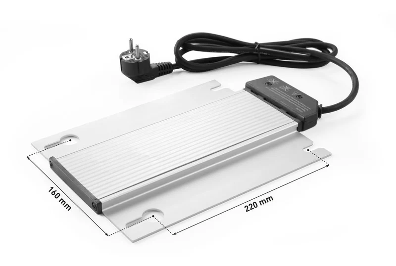 HENDI Chafing Dish-Heizelement – 230 V / 380 W – 300 × 200 × 40 mm