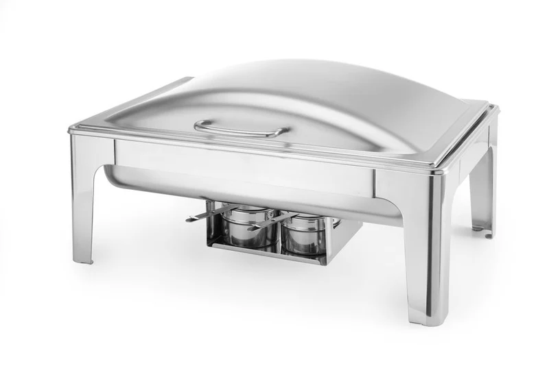 HENDI Chafing Dish GN 1 / 1 – satiniert – Profi Line – 9 l – 570 × 430 × 290 mm