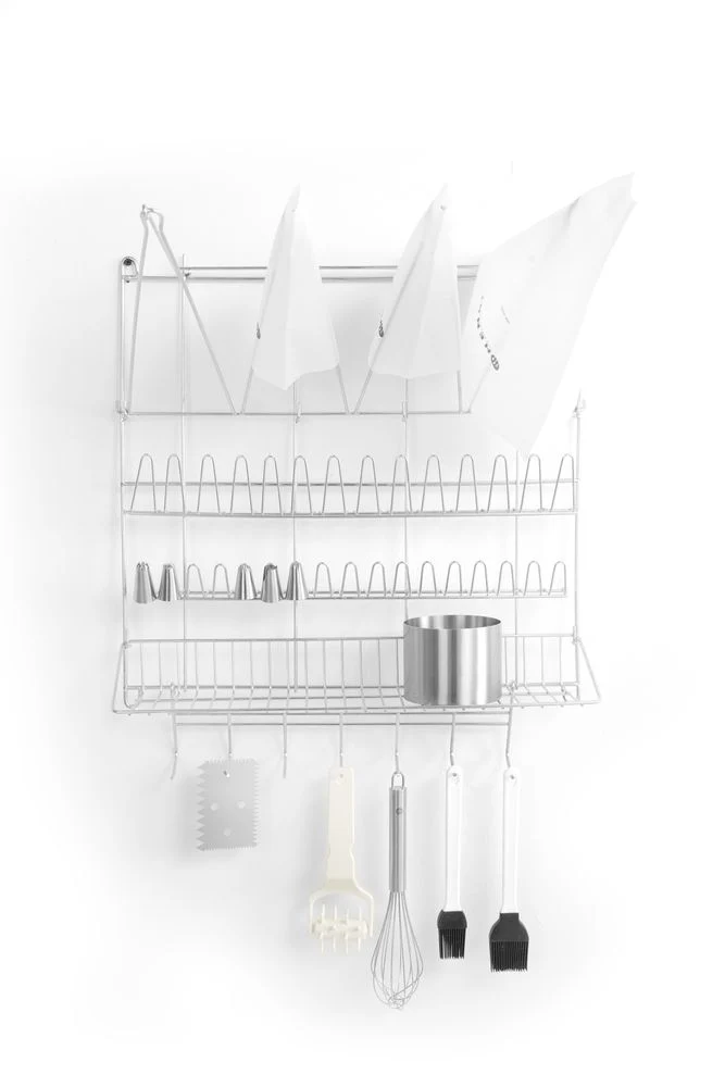 HENDI Wandregal für Spritzbeutel – 500 × 360 × 560 mm
