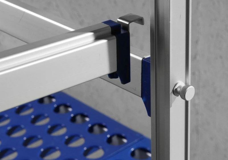 HENDI Verlängerungshaken für Aluminium-Lagerregale – 15 × 42 × 42 mm