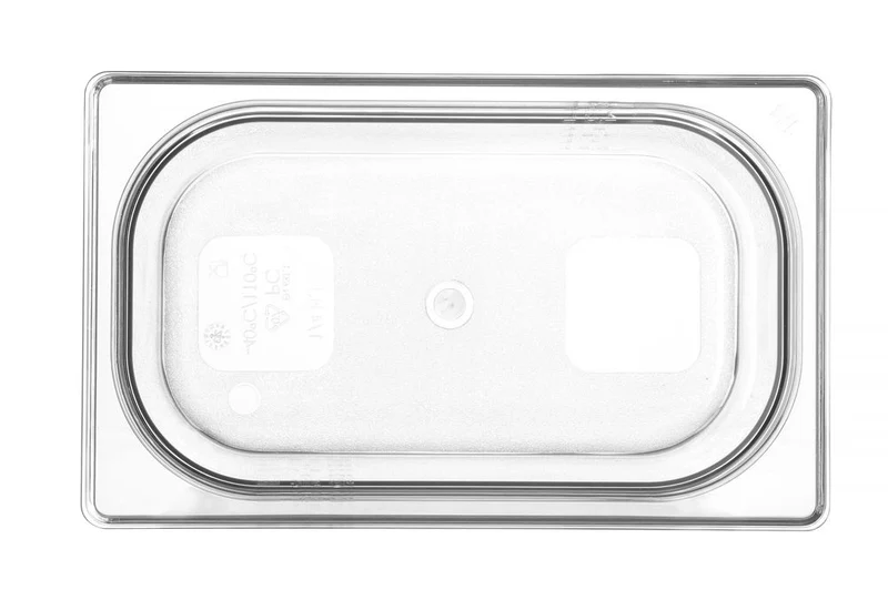 HENDI Gastronorm-Behälter 1 / 4 – Profi Line – GN 1 / 4 – 5,5 l – Transparent – 265 × 162 × 200 mm