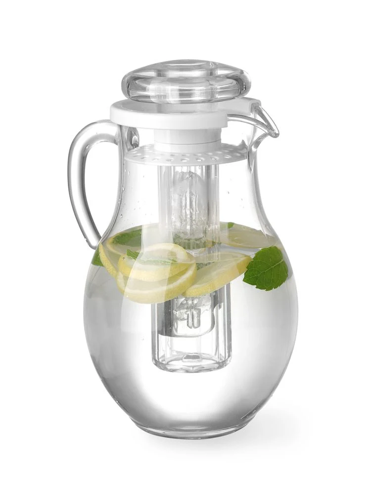 HENDI Krug mit Eiswürfelkühlung – 3 l – Ø 170 × H 285 mm