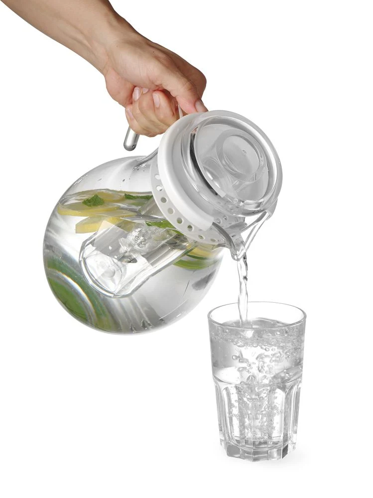 HENDI Krug mit Eiswürfelkühlung – 3 l – Ø 170 × H 285 mm