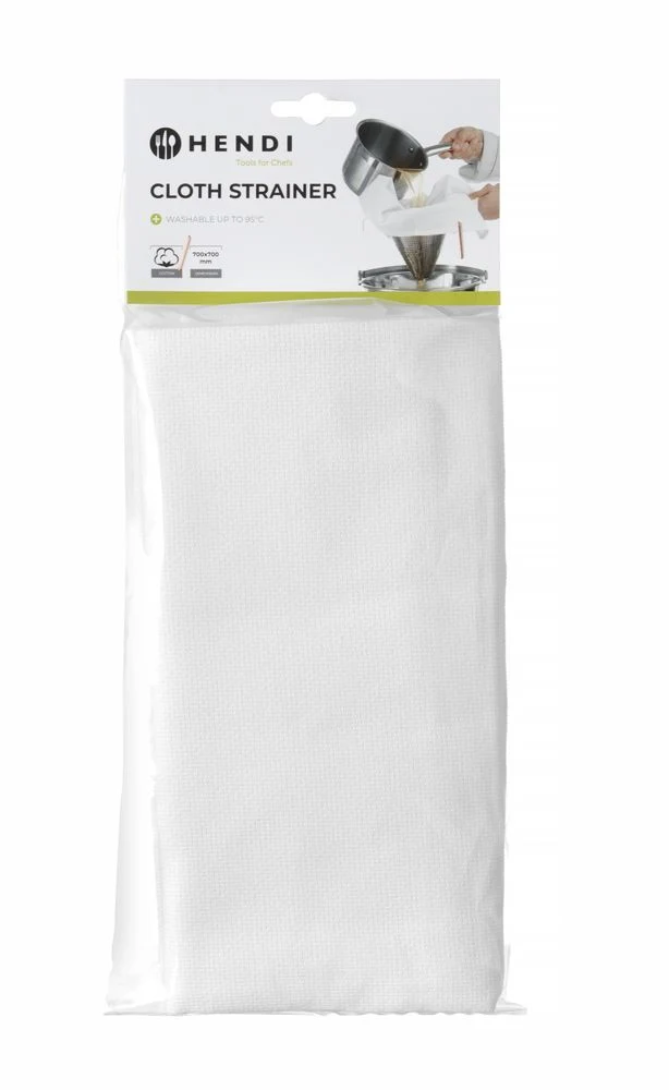 HENDI Passiertuch – 1 auf Skinkarte – 700 × 700 mm