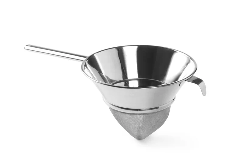 HENDI Spitzsieb – feinmaschig – 500 × 245 × 210 mm