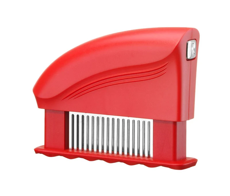 HENDI Fleisch-Zartmacher Profi Line – Profi Line – 51 Messer – Rot – 42 × 150 × 118 mm