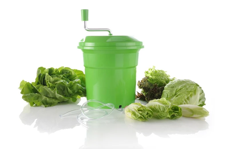 HENDI Salatschleuder – 12 l – Grün – Ø 335 × H 430 mm