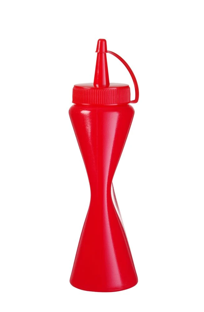 HENDI Spenderflasche – 0,2 l – Rot – Ø 50 × H 177 mm