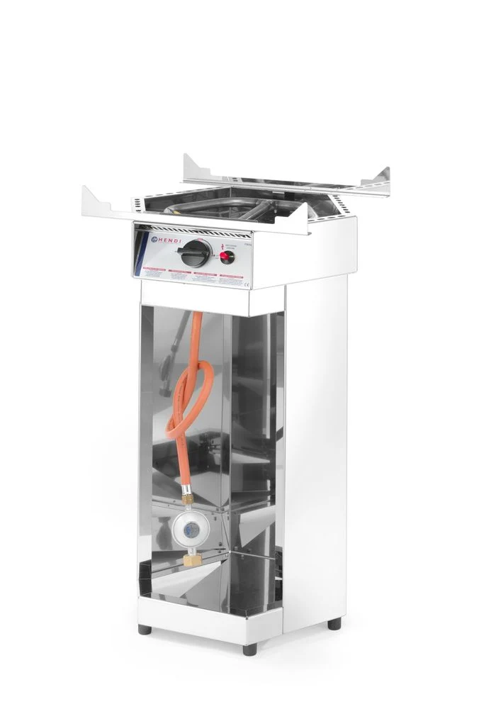 HENDI Gasgrill Fiesta 600 – 4,8 kW – 600 × 600 × 870 mm