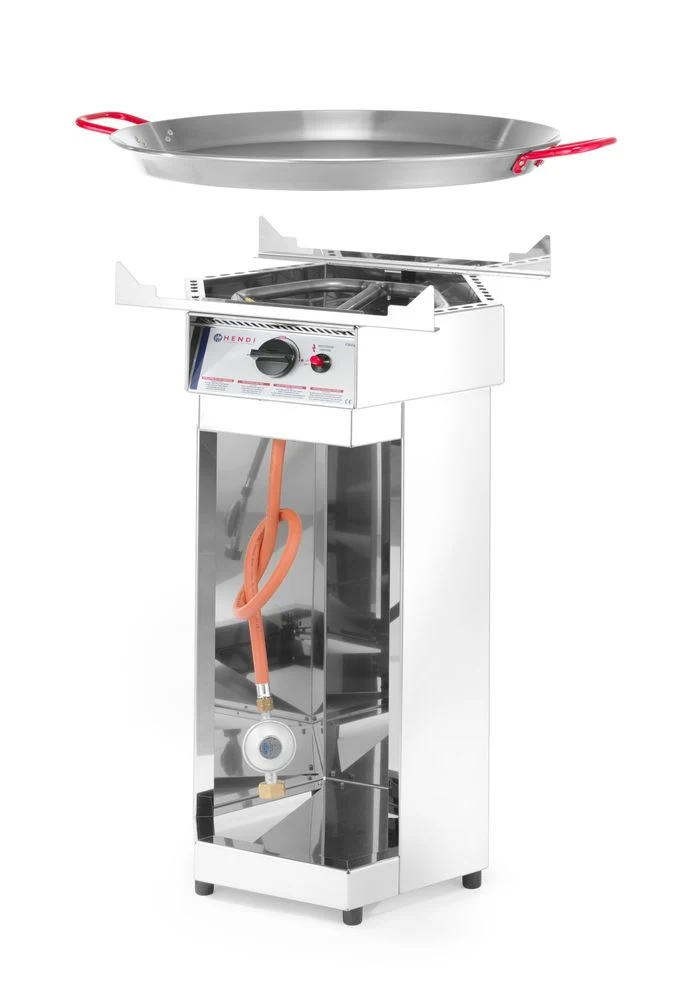 HENDI Gasgrill Fiesta 600 – 4,8 kW – 600 × 600 × 870 mm