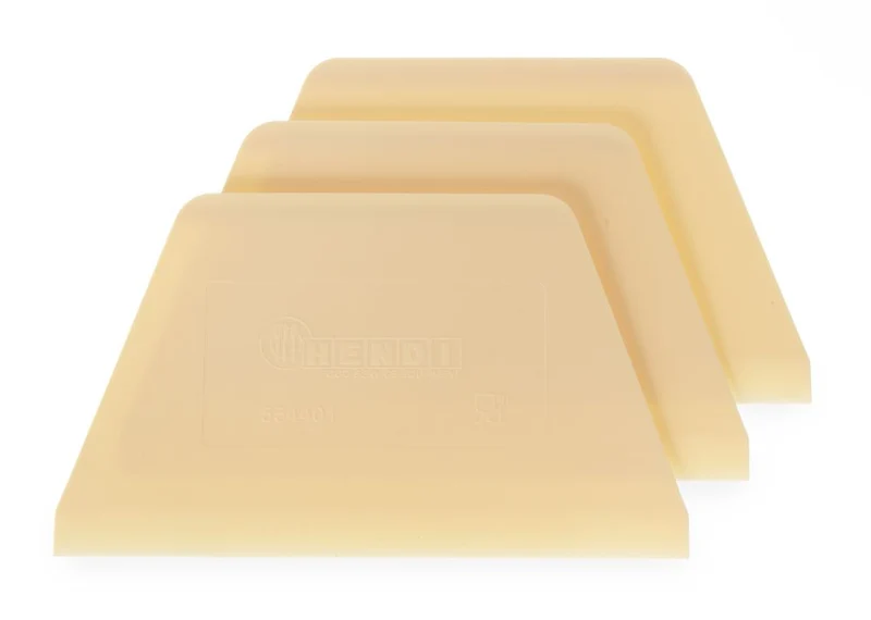 HENDI Teigschaber – trapezförmig – 216 × 128 mm – 3 Stück